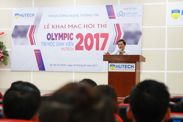Hội thi “Olympic tin học HUTECH 2017” chính thức khai mạc 20