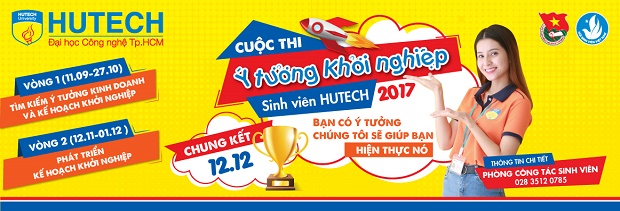 “Ý tưởng khởi nghiệp Sinh viên HUTECH 2017” điểm hẹn Startup thú vị của mọi HUTECHers 12