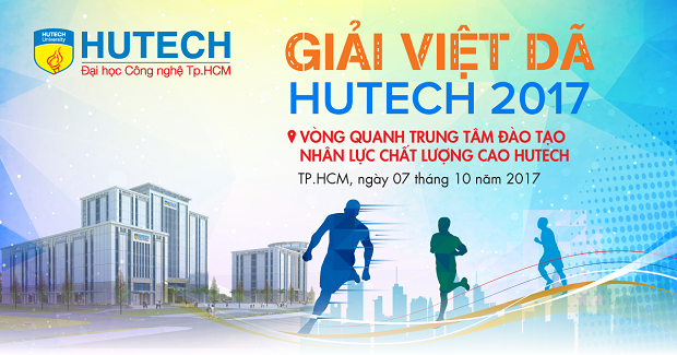 Hơn 300 vận động viên sẽ tranh tài tại Giải “Việt dã HUTECH 2017” vào sáng 07/10 tới 10
