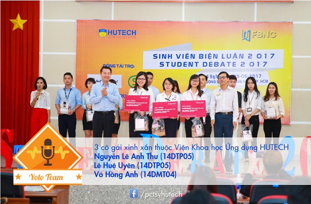 Ngày 05/01, Đội YOLO HUTECH sẽ tranh vé vào Chung kết “Sinh Viên Biện Luận 2017” 12