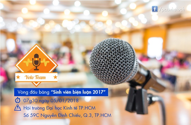 Ngày 05/01, Đội YOLO HUTECH sẽ tranh vé vào Chung kết “Sinh Viên Biện Luận 2017” 28