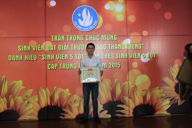 Cựu Sinh viên Trần Thanh Dương: “Đạt danh hiệu Sinh viên 5 tốt không phải là điều quá khó” 153