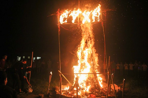 Ấn tượng cùng Hội trại truyền thống “Lửa thiêng tình nguyện” của Đội Công tác xã hội 59