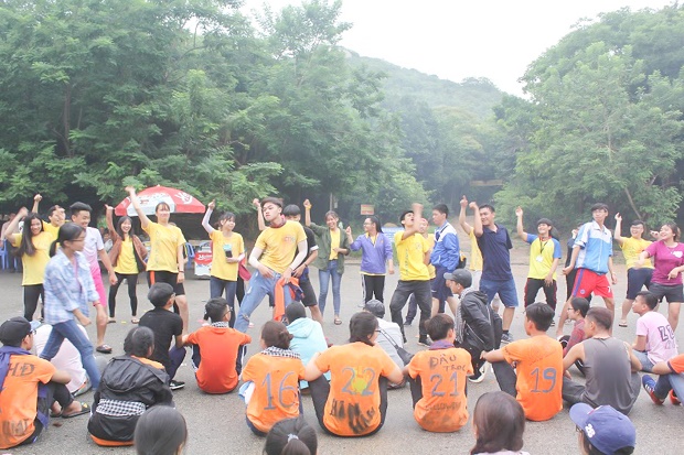 Ấn tượng cùng Hội trại truyền thống “Lửa thiêng tình nguyện” của Đội Công tác xã hội 44