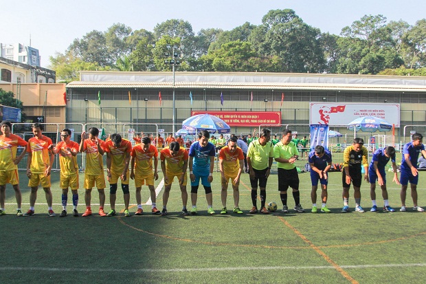 HUTECH tham gia giải bóng đá Báo chí - Giáo dục 2017 30