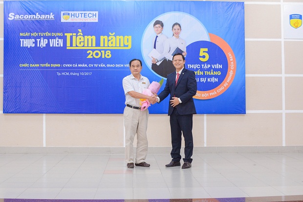 Cơ hội trở thành “Thực tập viên tiềm năng 2018” của Sacombank cho sinh viên HUTECH 70