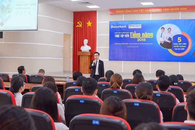 Cơ hội trở thành “Thực tập viên tiềm năng 2018” của Sacombank cho sinh viên HUTECH 57