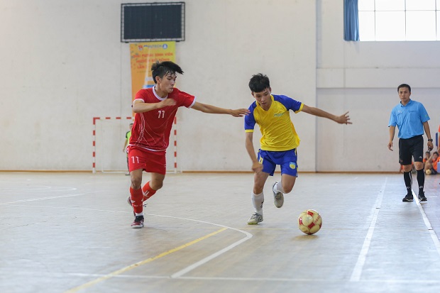 16 trường Đại học chính thức tranh tài tại “Futsal Sinh viên HUTECH mở rộng” 79