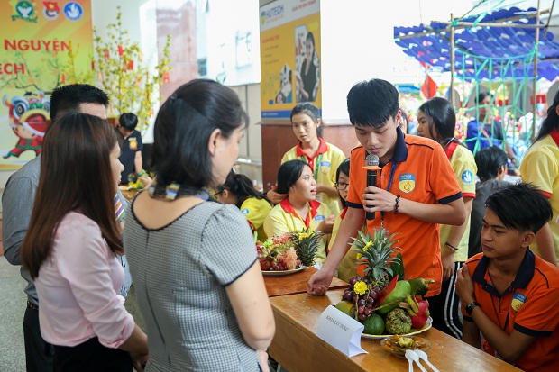 Viện công nghệ Việt - Nhật xuất sắc giành giải nhất cuộc thi làm mứt và trưng bày mâm ngũ quả 99