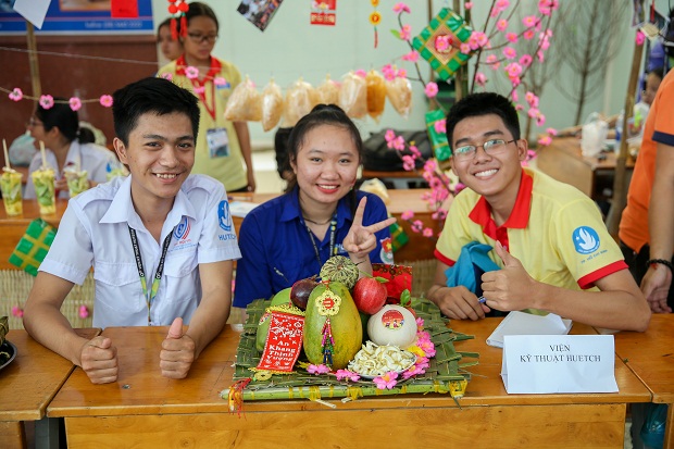 Viện công nghệ Việt - Nhật xuất sắc giành giải nhất cuộc thi làm mứt và trưng bày mâm ngũ quả 71