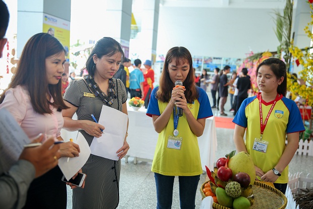 Viện công nghệ Việt - Nhật xuất sắc giành giải nhất cuộc thi làm mứt và trưng bày mâm ngũ quả 103
