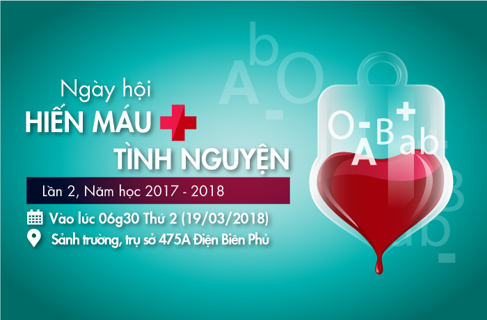 Đăng ký “Sẻ giọt máu đào – Trao niềm hi vọng” lần 2 năm học 2017 – 2018 ngay hôm nay 12