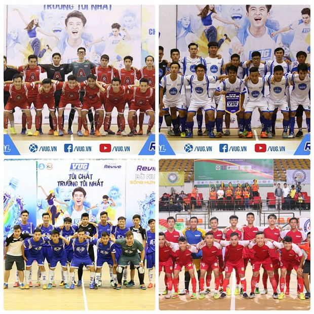 Tổng hợp lượt trận đầu tiên vòng bảng Giải Futsal Sinh viên HUTECH mở rộng 2018 23
