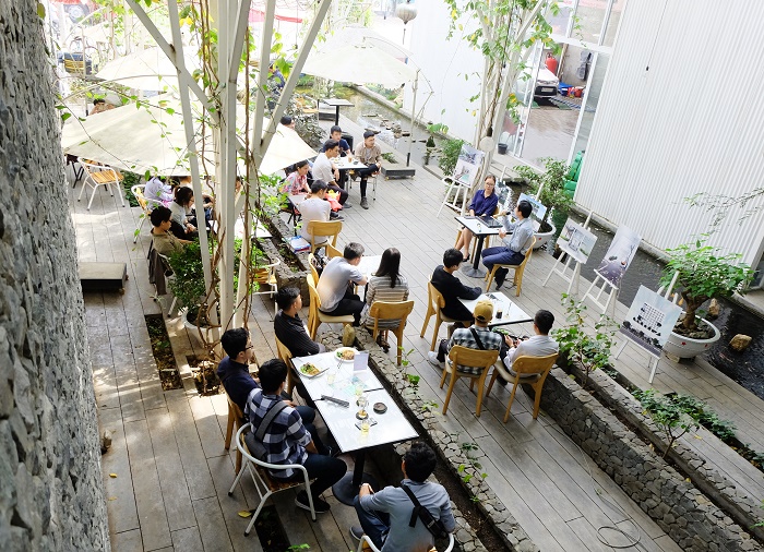 Sinh viên Kiến trúc HUTECH tham quan công trình Vegetable trellis 32