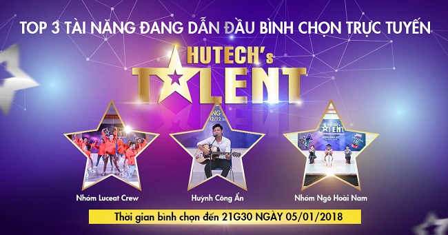 Luceat Crew tiếp tục dẫn đầu bình chọn HUTECH’s Talent 2017 7