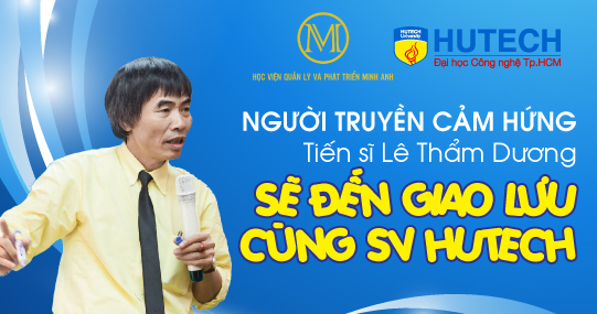 TS.Lê Thẩm Dương sẽ cùng SV HUTECH nhận diện bản thân & nghề nghiệp thời đại CMCN 4.0 13