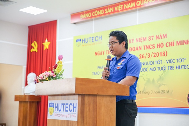 Đại học HUTECH tổ chức Mitting kỷ niệm 87 năm ngày thành lập Đoàn TNCS Hồ Chí Minh 36