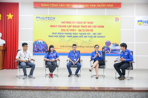 Đại học HUTECH tổ chức Mitting kỷ niệm 87 năm ngày thành lập Đoàn TNCS Hồ Chí Minh 59