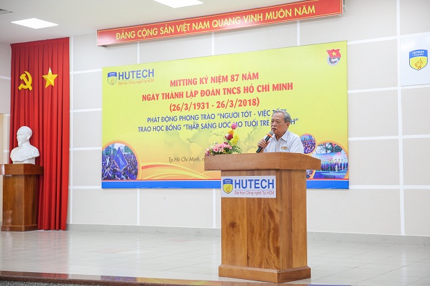 Đại học HUTECH tổ chức Mitting kỷ niệm 87 năm ngày thành lập Đoàn TNCS Hồ Chí Minh 42