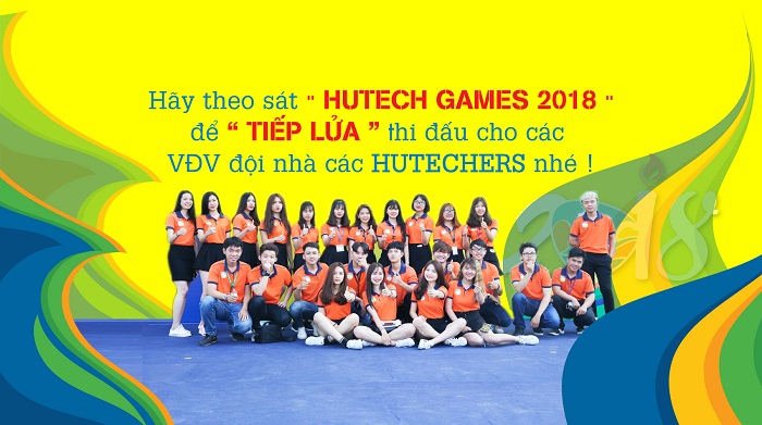 Lịch thi đấu chính thức “HUTECH GAMES 2018” 22