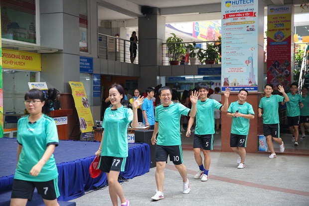 The opening ceremony of HUTECH Faculty and Staff Sports Fest 83