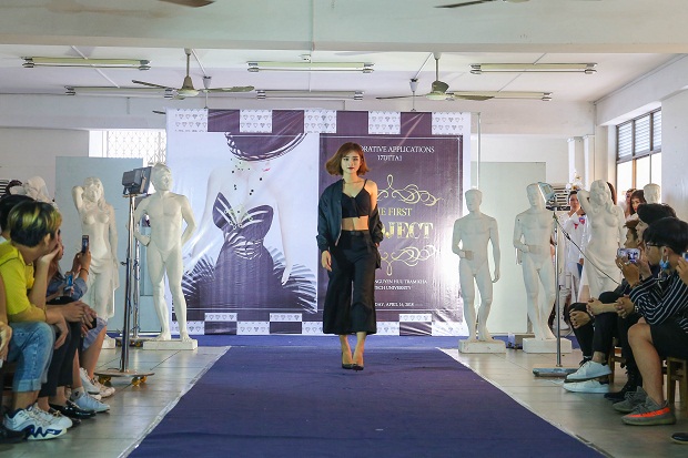 Ấn tượng sản phẩm đầu tay của sinh viên năm nhất ngành Thiết kế thời trang HUTECH 85