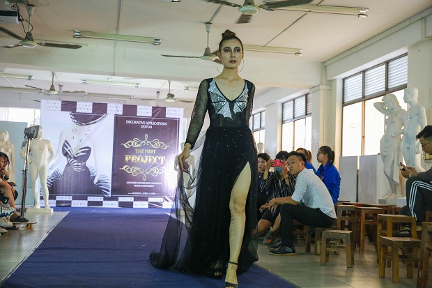 Ấn tượng sản phẩm đầu tay của sinh viên năm nhất ngành Thiết kế thời trang HUTECH 152