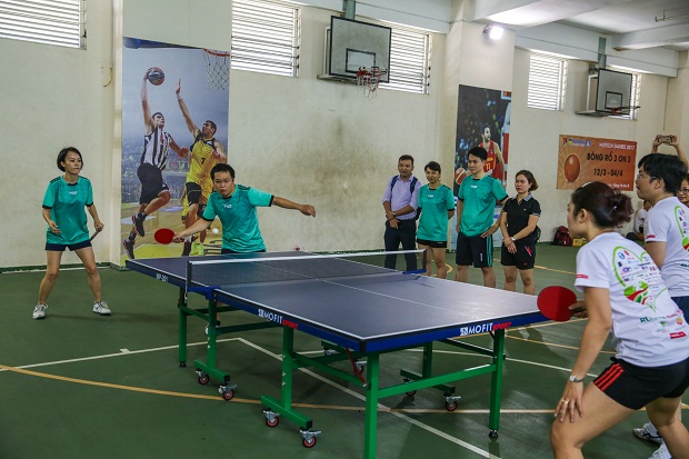 The great success of the 2018 Faculty and Staff Sports Fest: Connecting the strength of the HUTECH Family 32