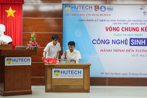 Sinh viên HUTECH chiến thắng cuộc thi “Công nghệ sinh học - Hành trình đến tương lai” lần III - 2018 75