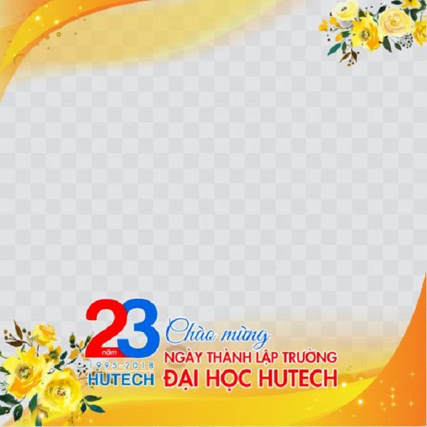 Cùng đổi Avatar chào mừng 23 năm ngày thành lập Đại học HUTECH 14