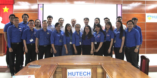 Thành Đoàn đánh giá cao Công tác Đoàn và phong trào thanh niên 2018 của HUTECH 44