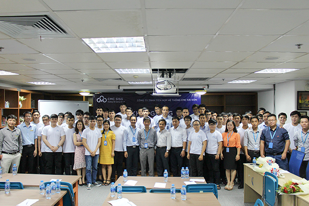 Sinh viên HUTECH tham gia khóa đào tạo IT Helpdesk tại Công ty CMC SI Sài Gòn 55