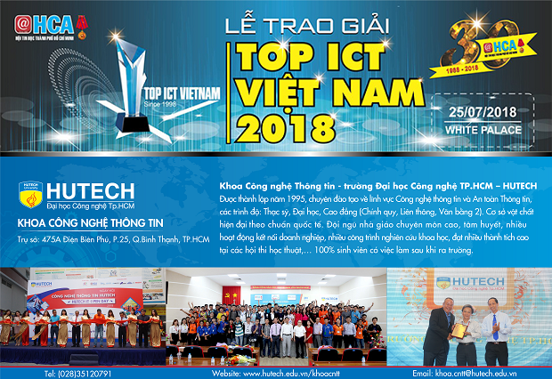 HUTECH được vinh danh “Đơn vị đào tạo CNTT hàng đầu tại Việt Nam” 42