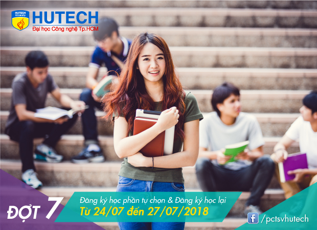 Từ 12/07 - Sinh viên HUTECH bắt đầu đăng ký môn học HKI năm học 2018 - 2019 114