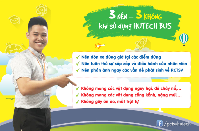 HUTECH mở tuyến xe trung chuyển để khuyến khích sinh viên “nào ta cùng bus” 39