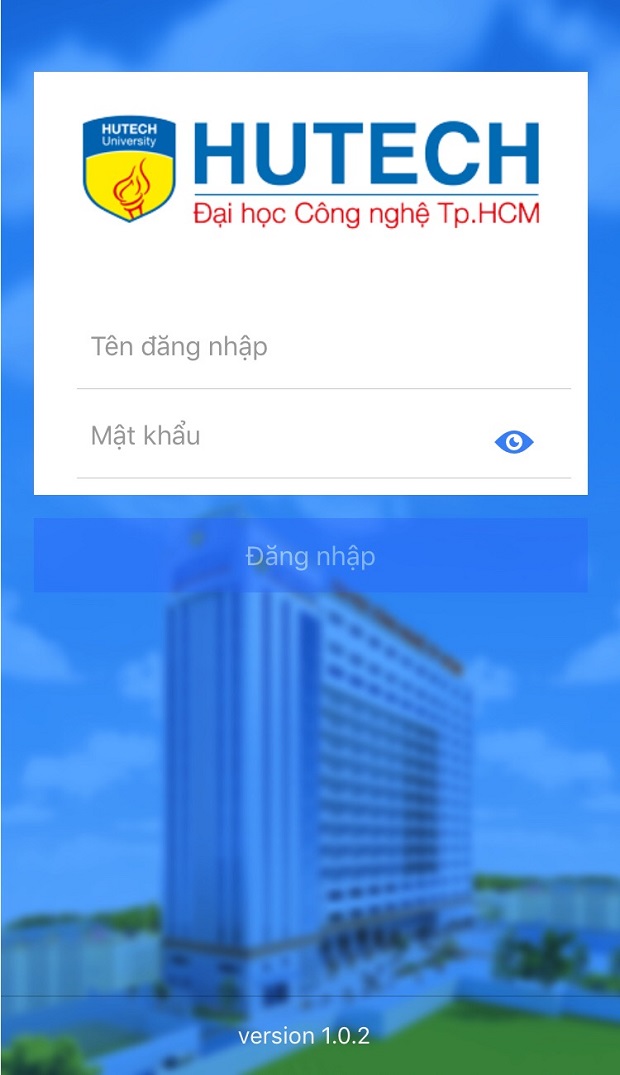 Instructions for using E-HUTECH application with three simple steps ...
