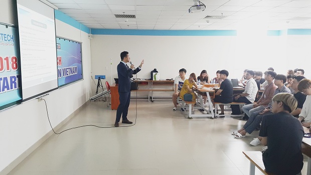 Sinh viên HUTECH tập huấn “Khởi nghiệp toàn cầu” cùng KIU (Hàn Quốc) 40