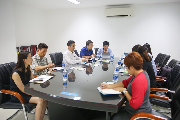 Quỹ giao lưu quốc tế Hàn Quốc (Korea Foundation) thăm và làm việc tại HUTECH 15