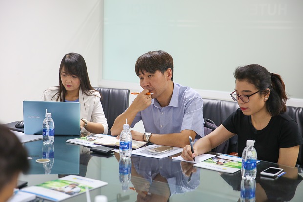 Quỹ giao lưu quốc tế Hàn Quốc (Korea Foundation) thăm và làm việc tại HUTECH 21