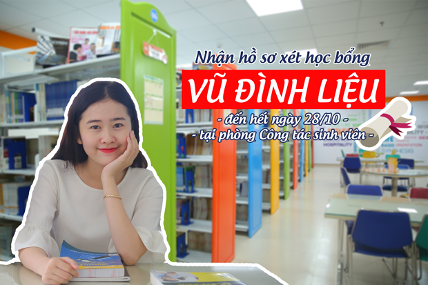 Học bổng Vũ Đình Liệu dành cho Sinh viên tỉnh Trà Vinh đang học tập tại HUTECH 11