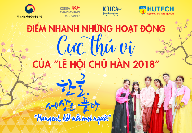 Hangeul Festival 2018 tại HUTECH có gì hấp dẫn? 11