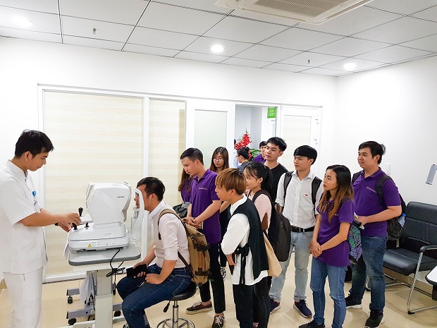 Sinh viên ngành Kiến trúc tìm hiểu về thiết kế công trình Bệnh viện Mắt quốc tế Hoàn Mỹ Sài Gòn 20