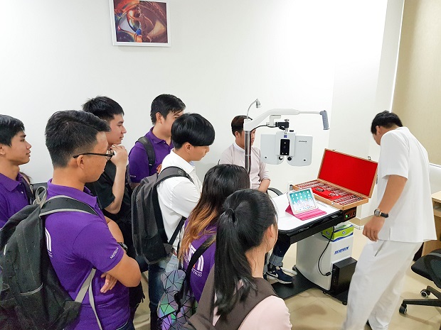 Sinh viên ngành Kiến trúc tìm hiểu về thiết kế công trình Bệnh viện Mắt quốc tế Hoàn Mỹ Sài Gòn 23