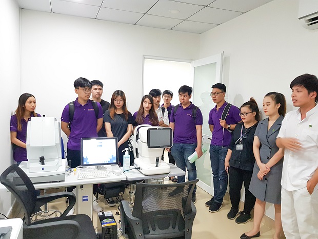 Sinh viên ngành Kiến trúc tìm hiểu về thiết kế công trình Bệnh viện Mắt quốc tế Hoàn Mỹ Sài Gòn 26