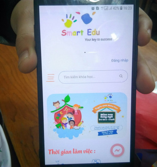 Student designed “Smart Edu” website to prevent violence toward children. 48