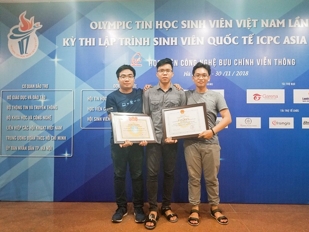 Sinh viên HUTECH giành Giải Nhất tại Olympic Tin học Sinh viên Việt Nam 2018 21