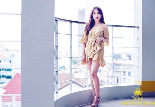 "Cô gái kim chi" Woo Yelin - gương mặt lạ của Miss HUTECH 2019 34