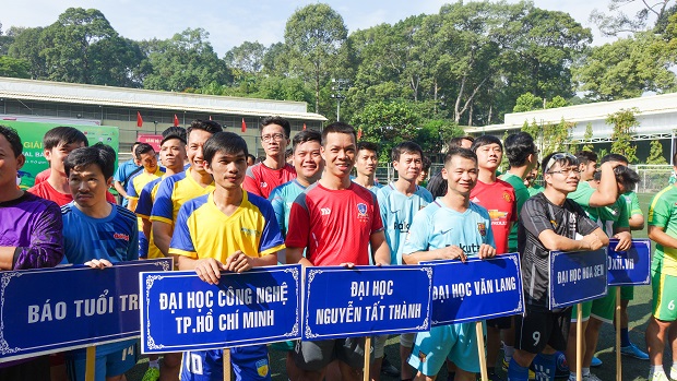 HUTECH tham gia thi đấu tại Giải bóng đá Báo chí – Giáo dục 2018 54