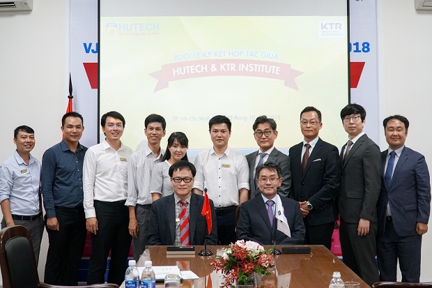 Lễ ký kết hợp tác giữa HUTECH và Korea Testing & Researching Institute (KTR) 45