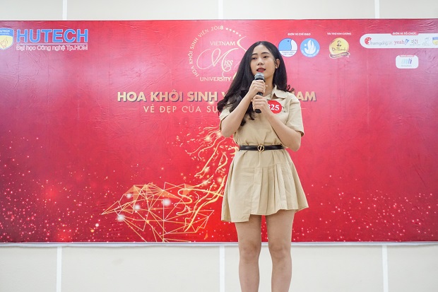 Ngắm nhan sắc nữ sinh HUTECH tham gia “Hoa khôi sinh viên Việt Nam 2018” 8